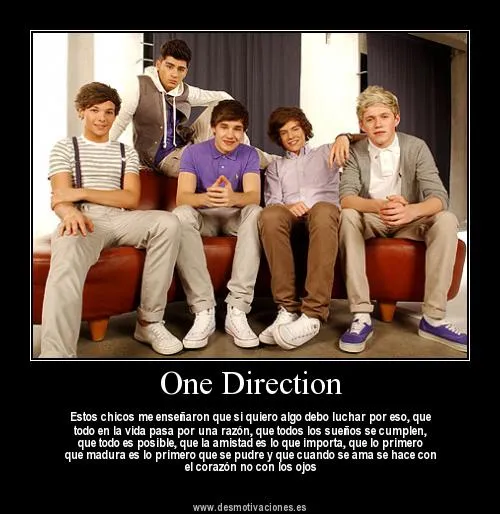 One Direction: Desmotivaciones 1D