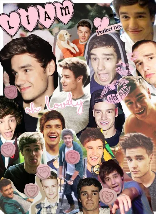 One Direction liam payne mine so I made this today the collage fad ...