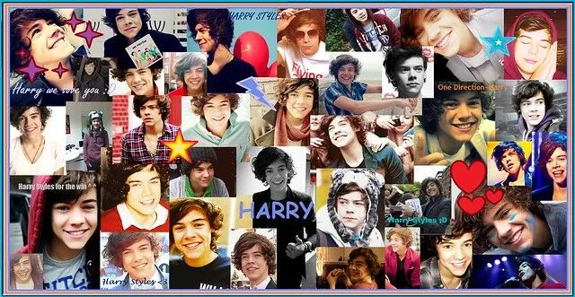 One Direction~Harry Styles Collage | Flickr - Photo Sharing!