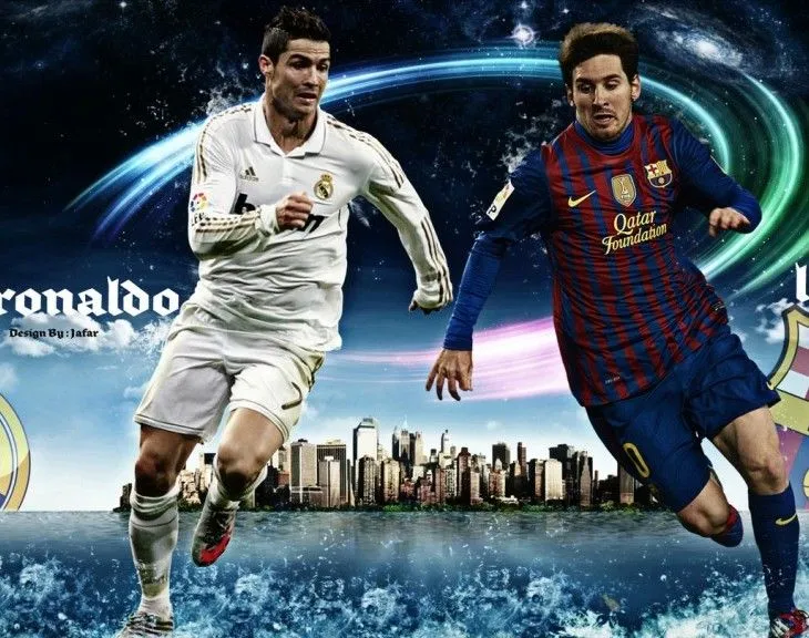 online Wallpapers: Lionel Messi Vs Cristiano Ronaldo 2013- Clash ...