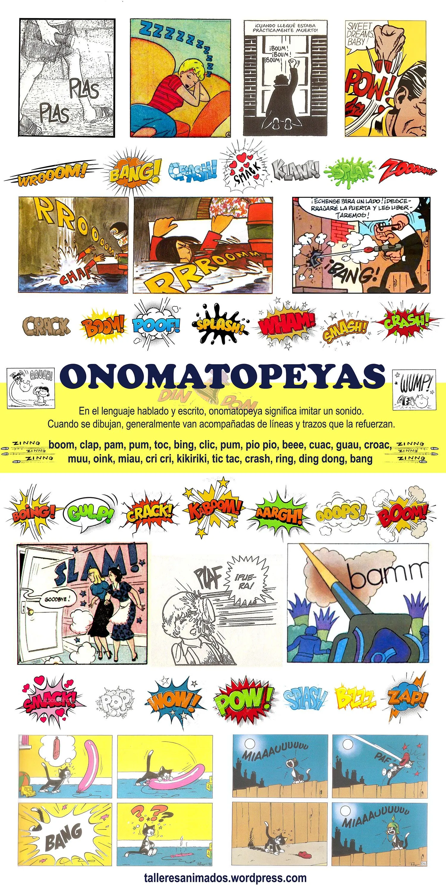 Onomatopeyas! | talleresanimados