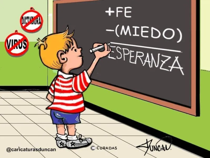 Operación Matemática - Caricatura de Duncan