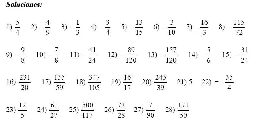 Club de Matemáticas Newton: Operaciones combinadas con fracciones