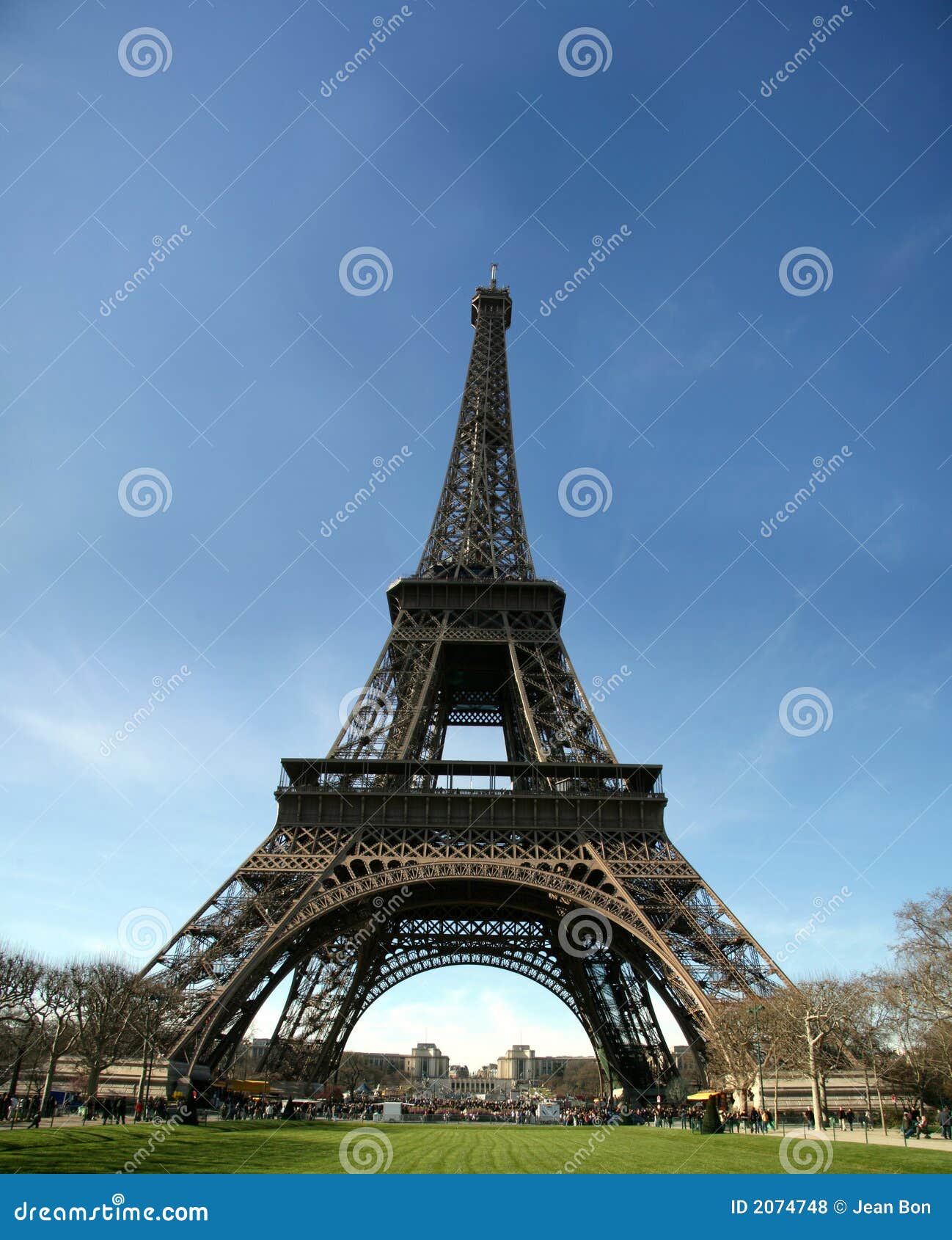 Opinión De HD De La Torre Eiffel - Francia Fotos de archivo libres ...