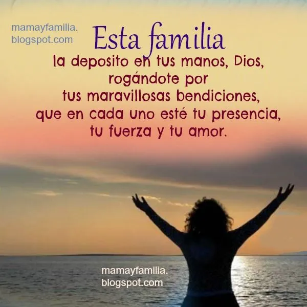 Oración por la Armonía en mi Familia - Mamá y Familia