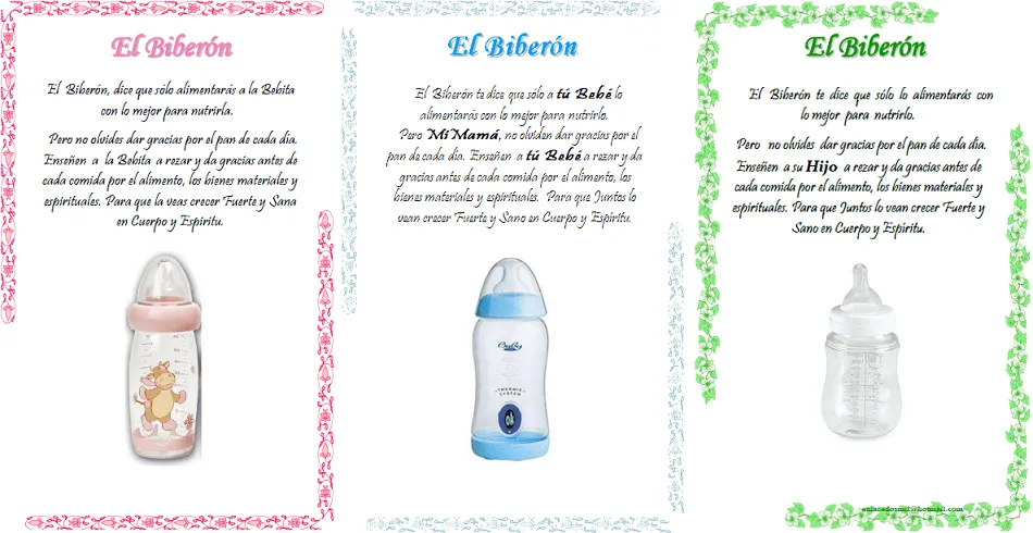 Oracion para baby shower biblico - Imagui