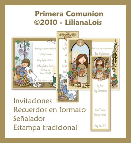 Oraciones primera comunión para imprimir - Imagui