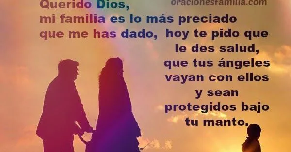 Oración corta por la Familia | Oraciones de Familia