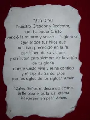 ORACIÓN POR LOS DIFUNTOS - Amigos de Gabito - Gabito Grupos