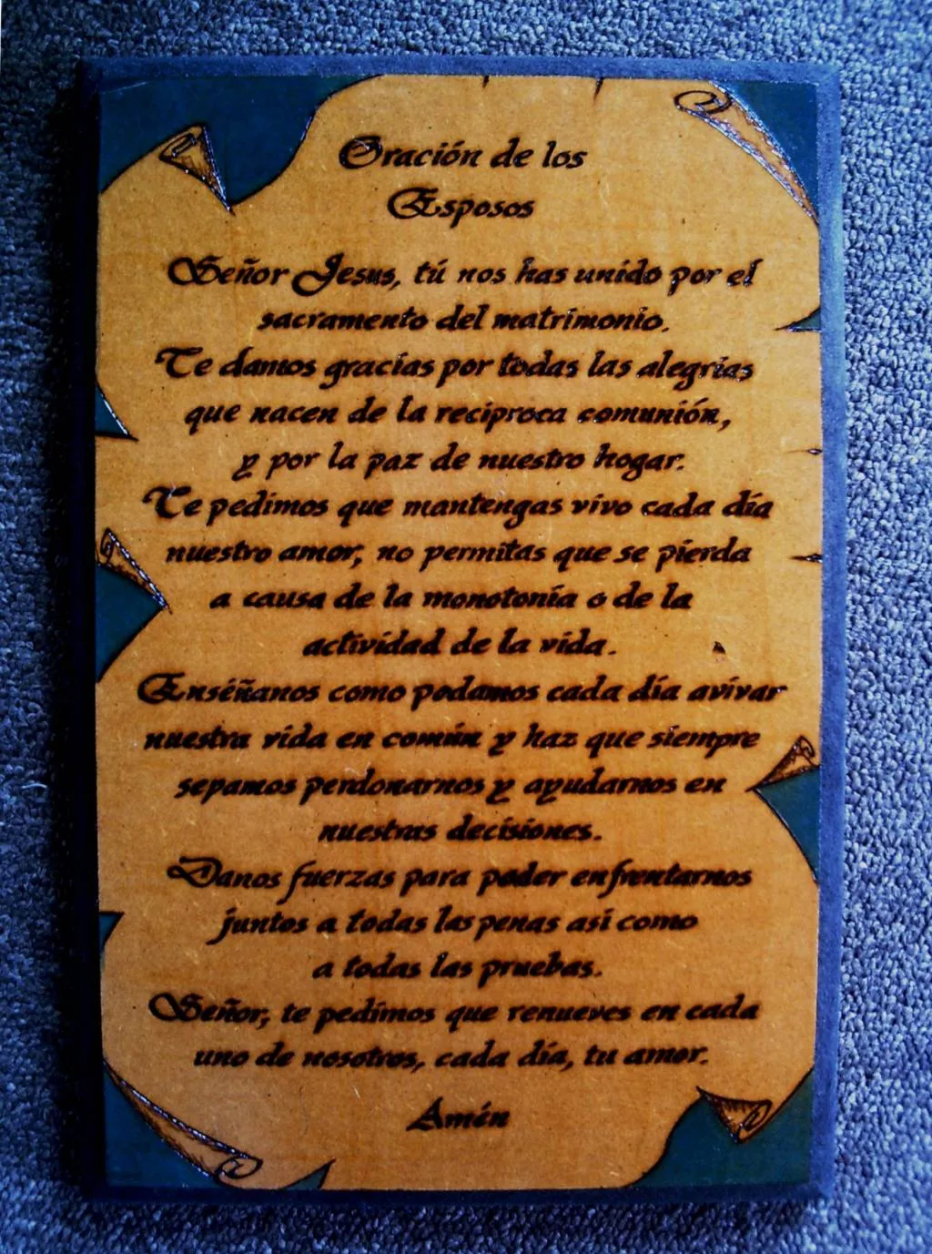 Oracion de los esposos - Imagui