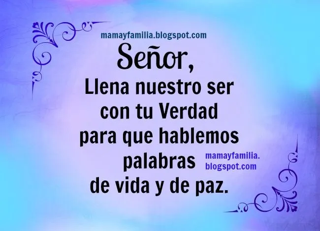 Oración para que mi Hijo Tenga Cuidado en lo que habla - Mamá y ...