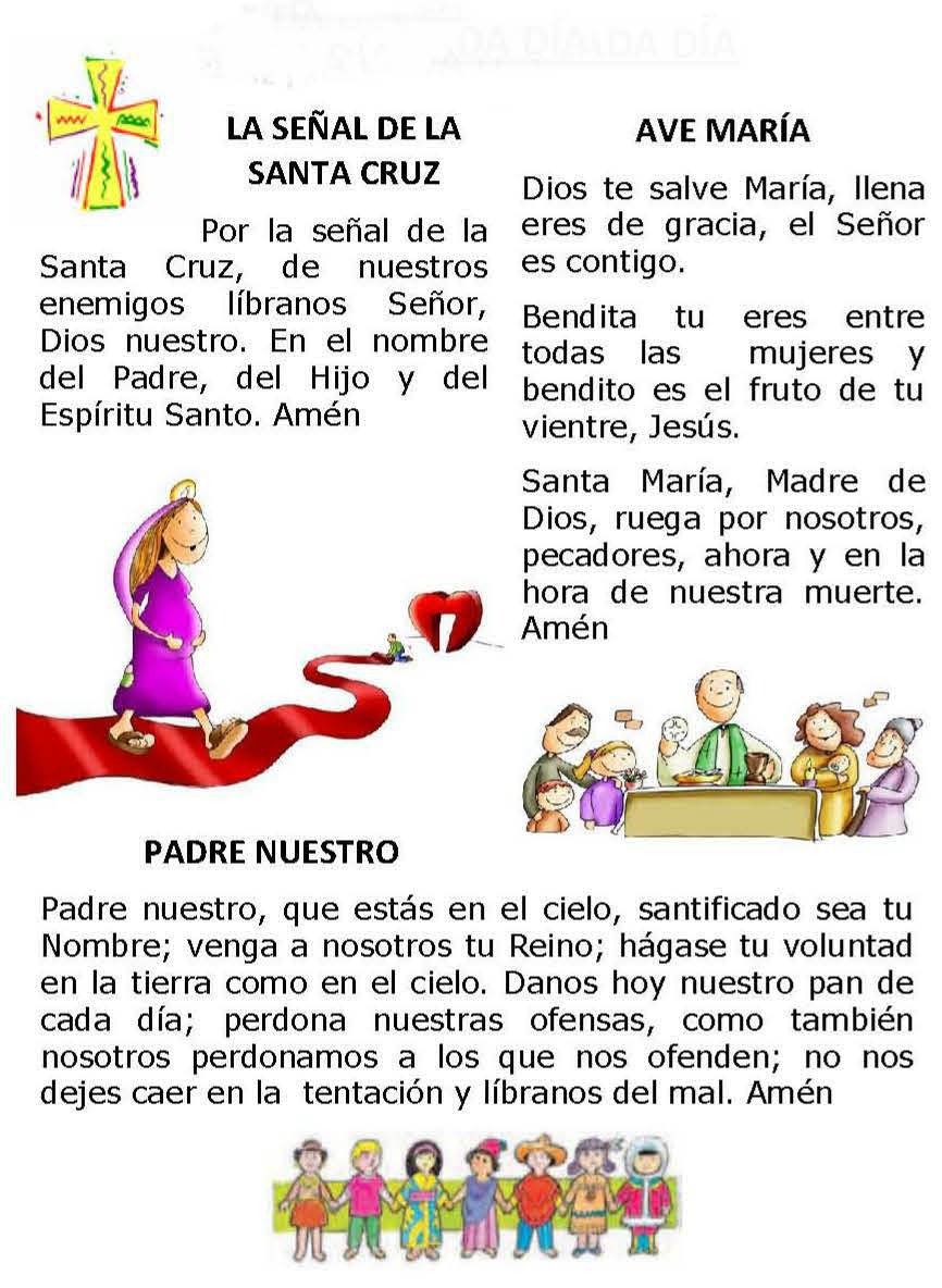 Una oracion para niños - Imagui