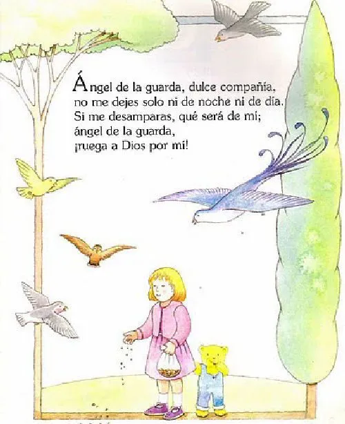 Oración para Niños: Oración al Ángel de la Guarda