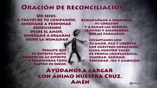 Oración de reconciliación | Misión de amor