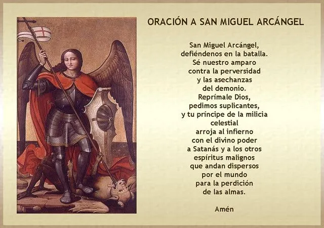 Oración a San Miguel Arcángel | Flickr - Photo Sharing!