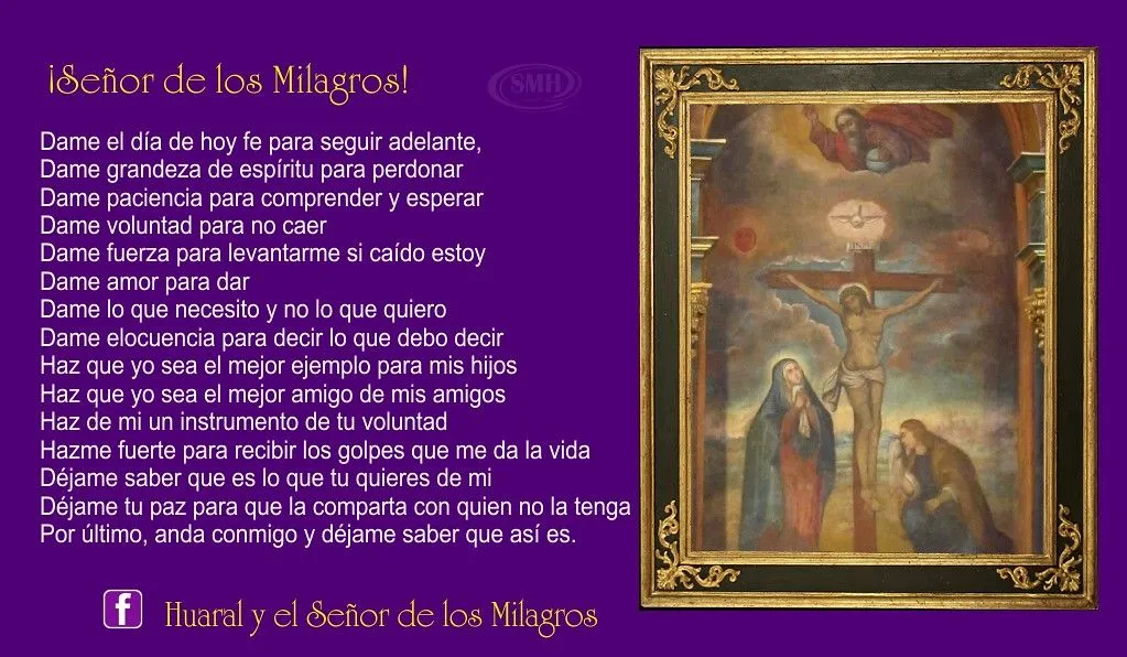 Oracion al Señor de los Milagros | Flickr - Photo Sharing!