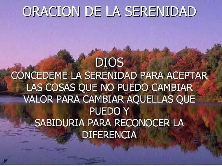 Oración de la Serenidad | Religión | Pinterest