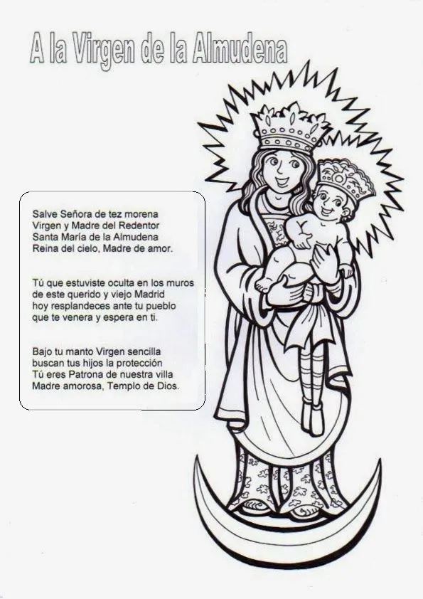 Oración a la Virgen de la Almudena | Educacion Religiosa