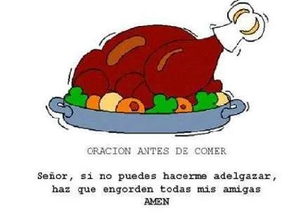 Oración antes de comer - Chorradas, Humor y Ocio