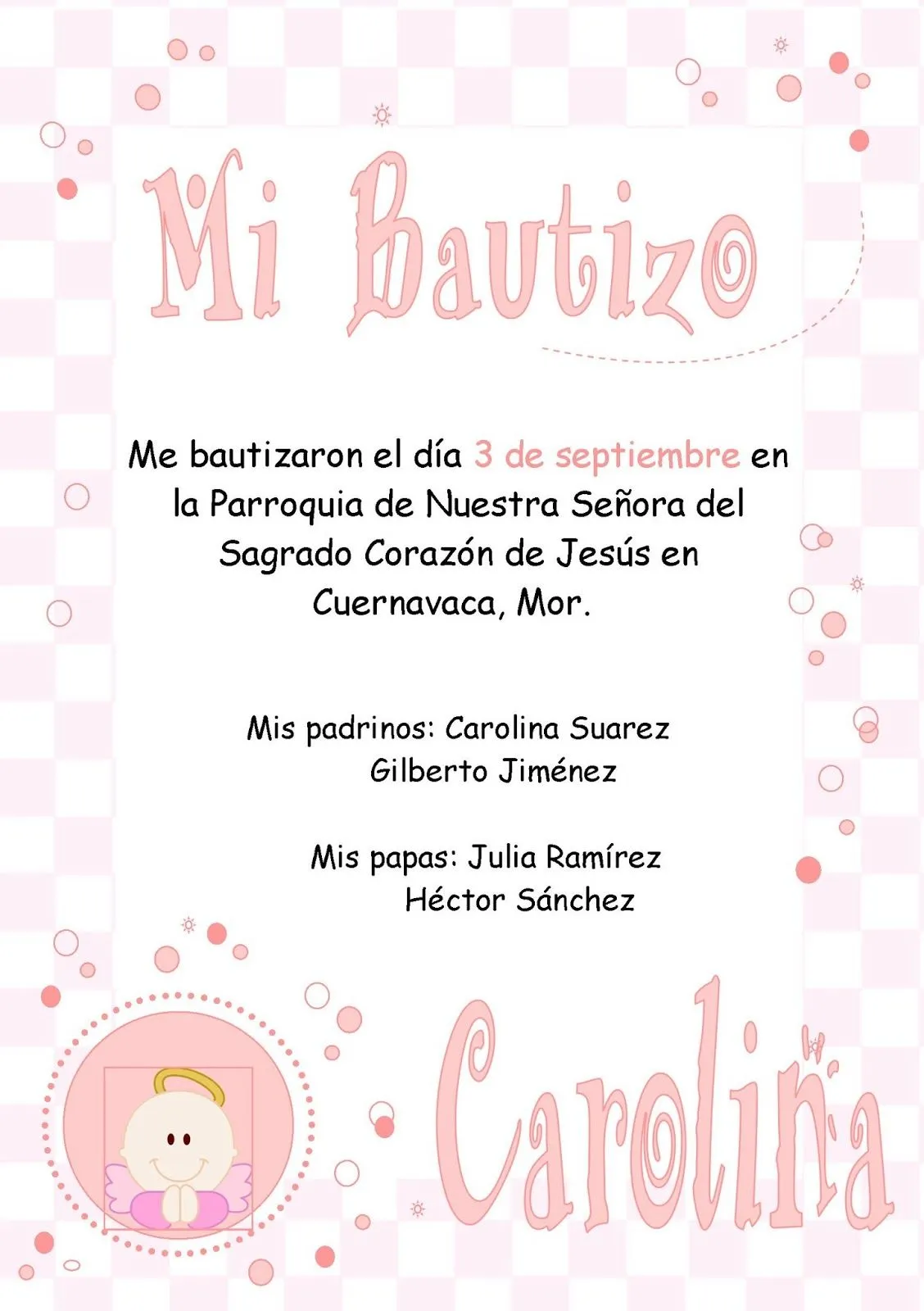 oraciones para invitaciones bautizo texto baby tattoo MEMES Pictures