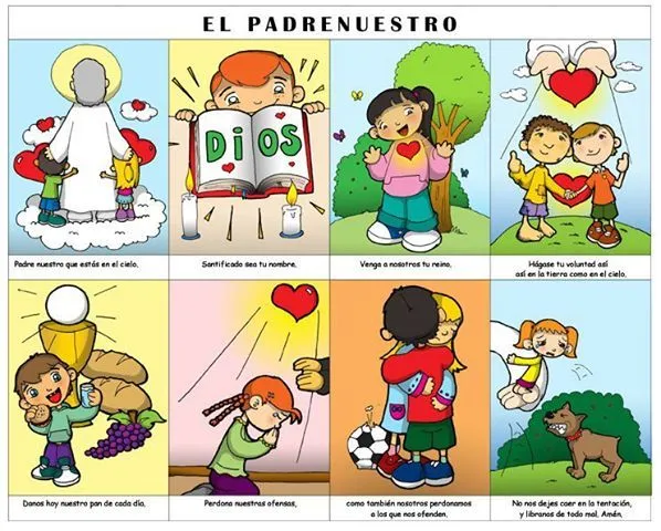 Oraciones para niños y vida de Santos. | Religión en el aula