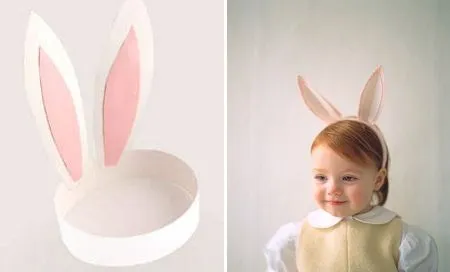 Como hacer unas orejas de conejo con fomi - Imagui