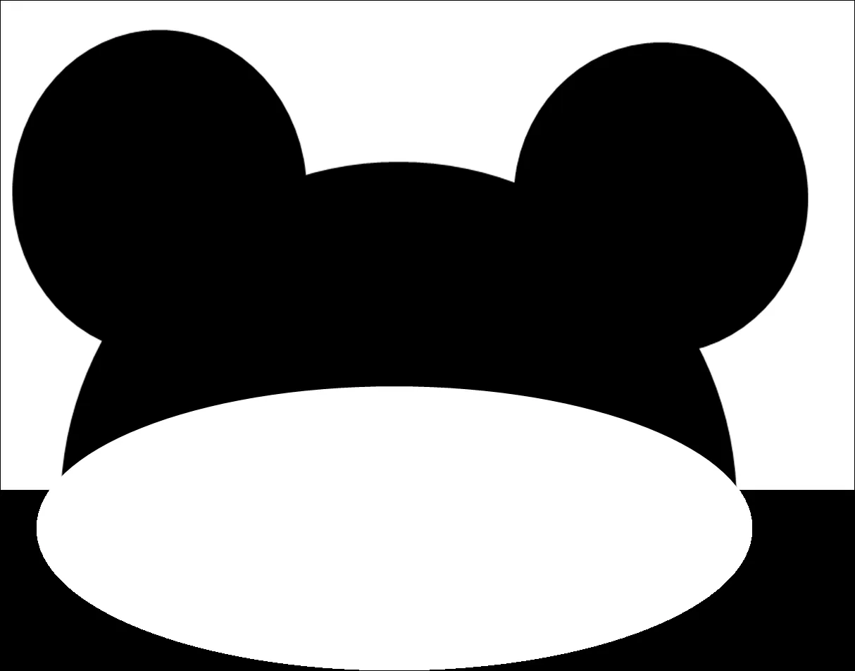 Orejas de Mickey Mouse para imprimir - Imagui