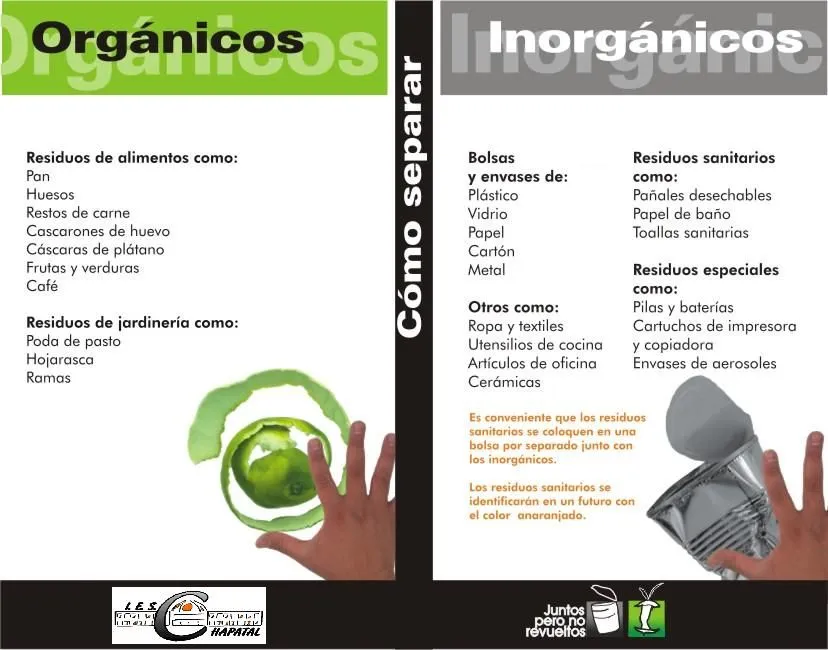 Orgánico e inorgánico - Imagui