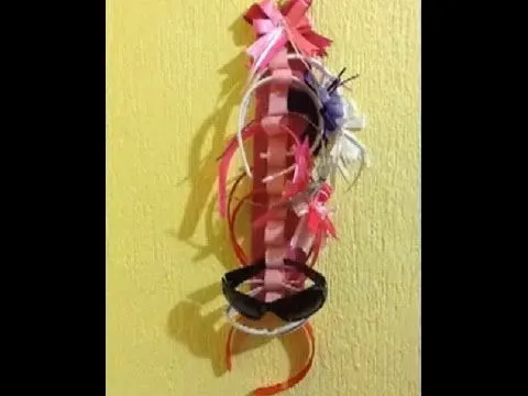Organizador de Diademas de Pared fácil, bonito y barato (como ...
