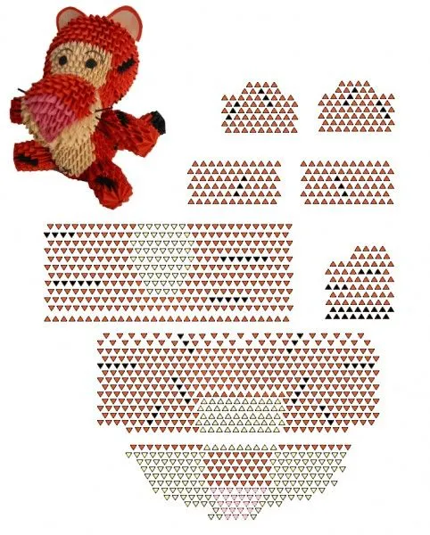 Origami 3D diagrams - Imagui