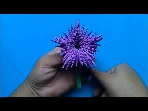 Origami 3D Girasol