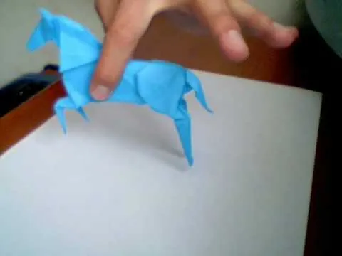 origami caballo de hideo komatsu parte 1 - YouTube