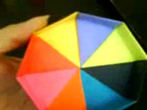 Caja hexagonal paso a paso - Imagui