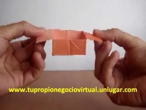 Origami Cómo hacer una caja de papel fácilmente - YouTube
