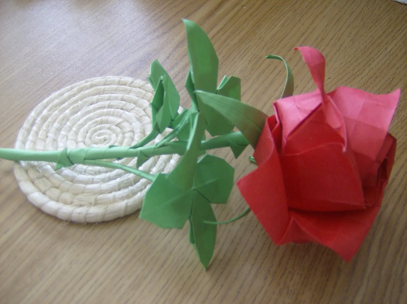 Origami en Chiapas: ¿Porque la rosa de papel?