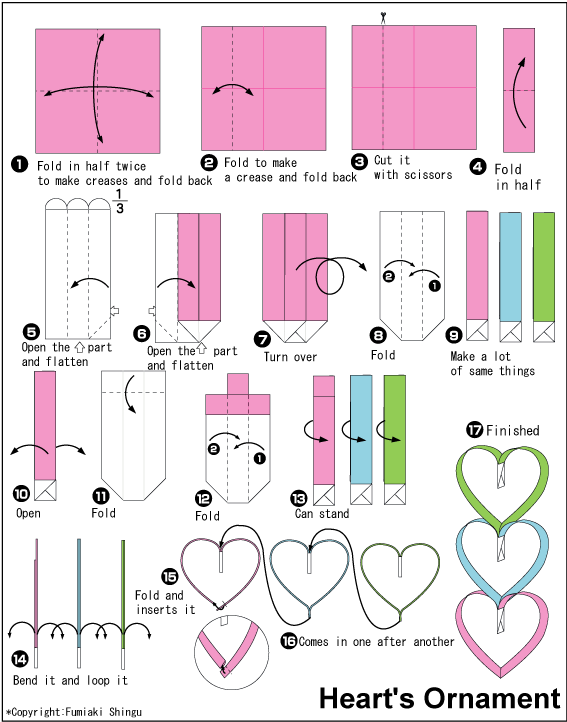 Origami Dekorasi Untuk Perayaan Atau Pesta | Fachri's Blog