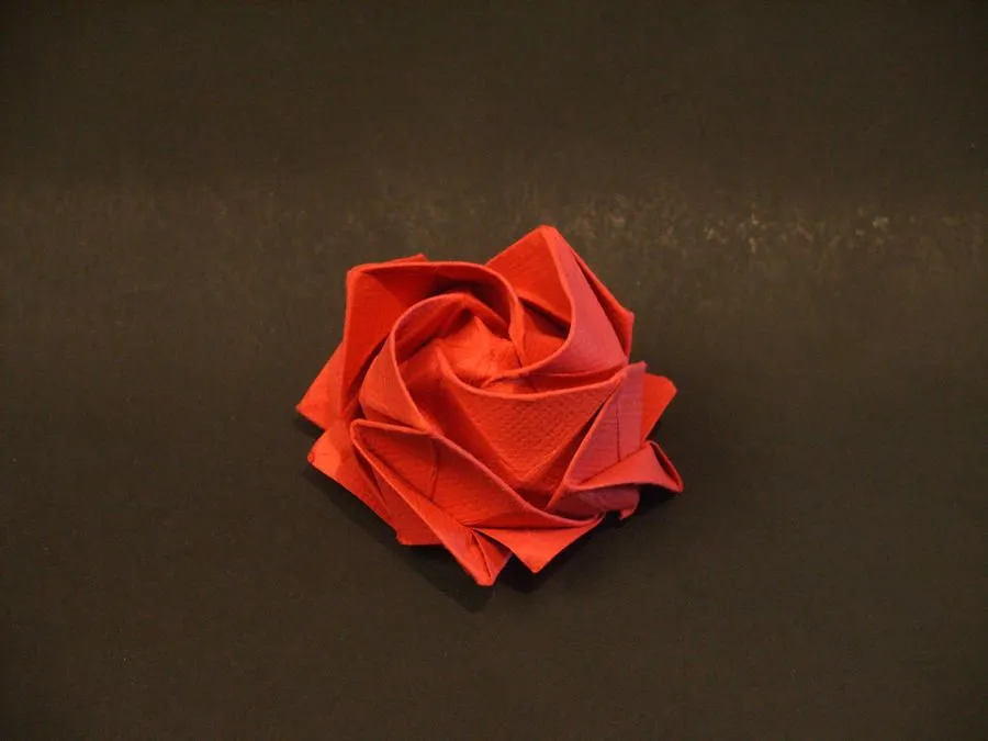 Origami Kawasaki Rose (Rosa Kawasaki de papel) by Zilterm on ...