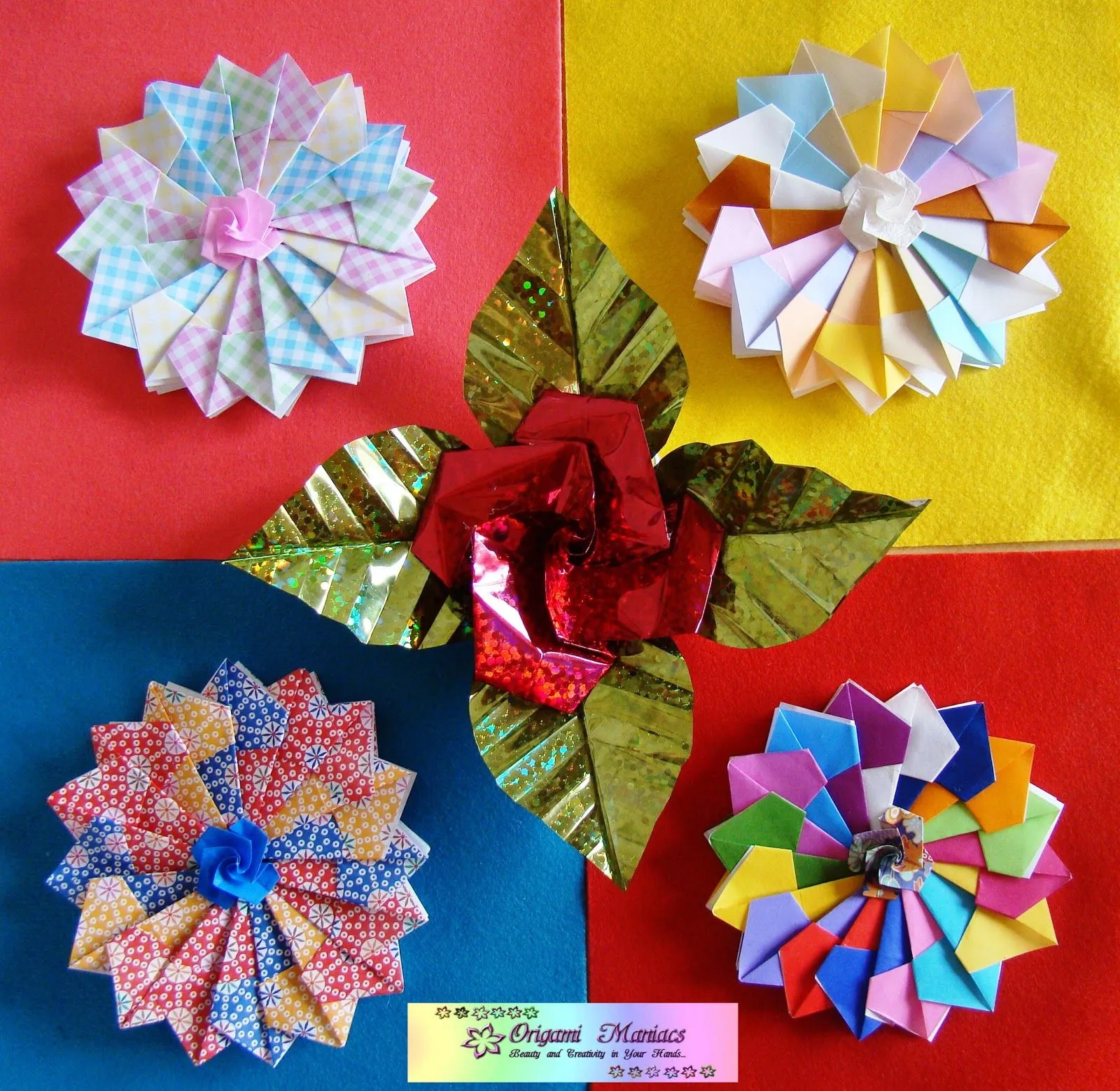 Origami Maniacs: Beautiful Origami Mandala