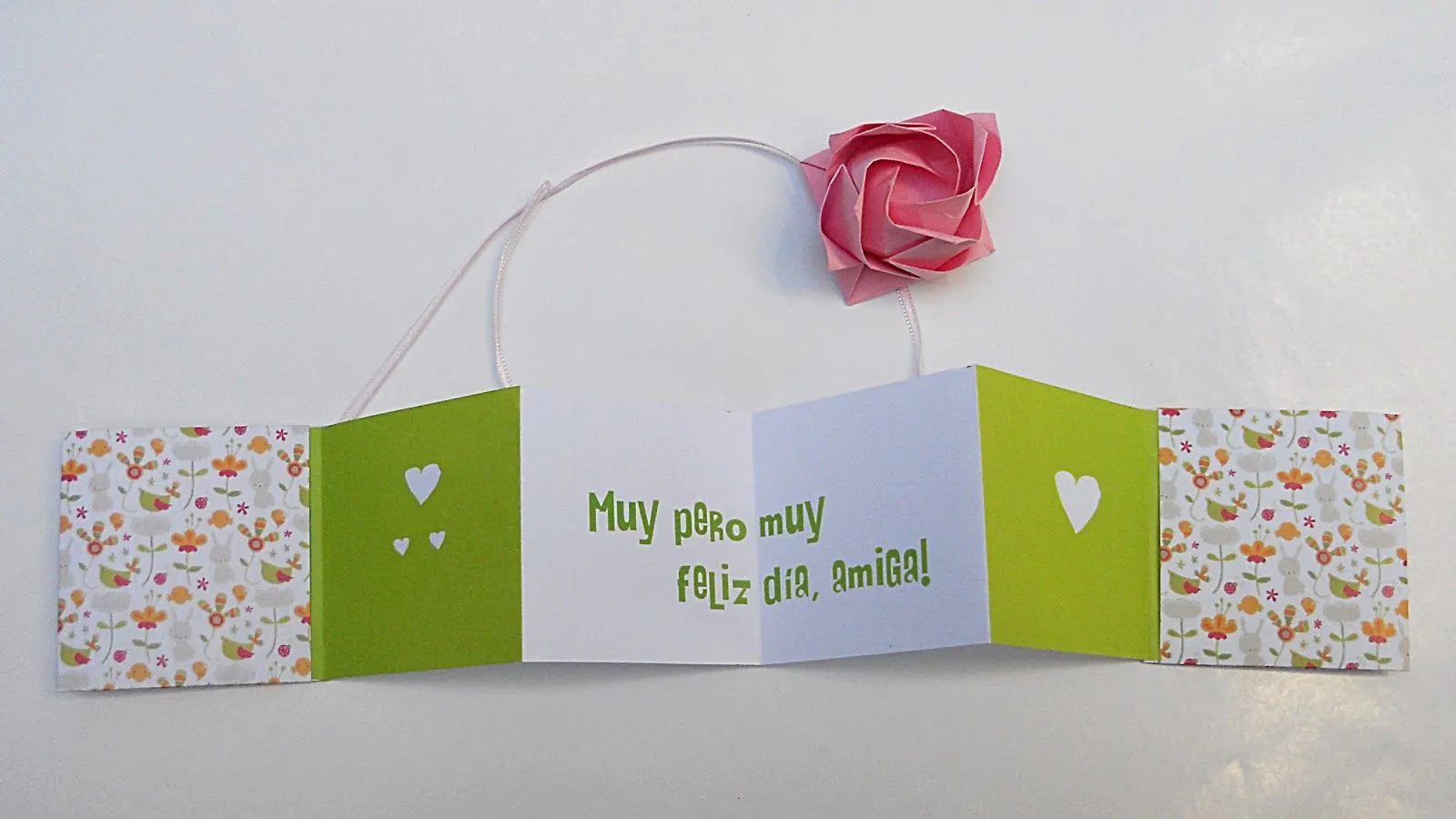 mas origami: Mini tarjetas día del amigo