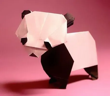 origami Panda Kasahara Om 3D ~ origami instructions