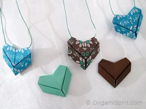 Origami paso a paso: Cómo hacer un corazón de papel en menos de 5 min.