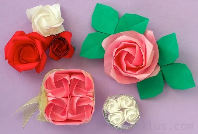 Origami Roses, by Toshikazu Kawasaki | Origami - Artis Bellus