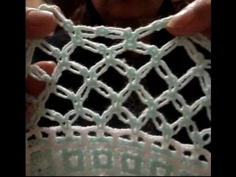 Orilla Tejida Espuma de Mar # 1 Servilletas - YouTube