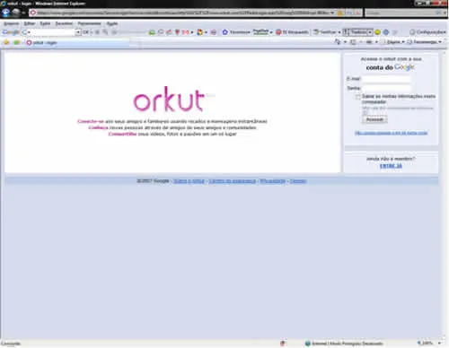 ORKUT - Esqueci a senha do Orkut