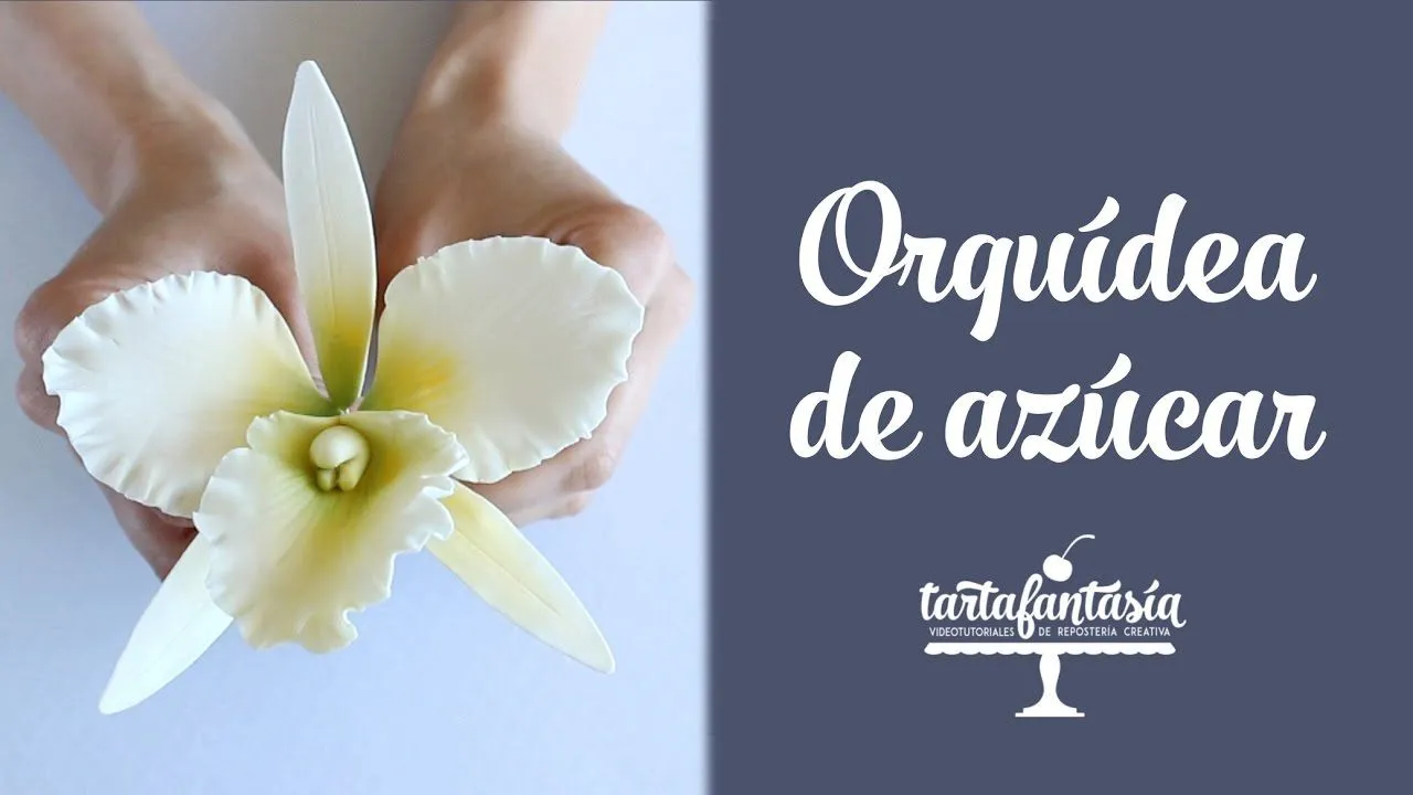 Cómo hacer una Orquídea de Azúcar - YouTube