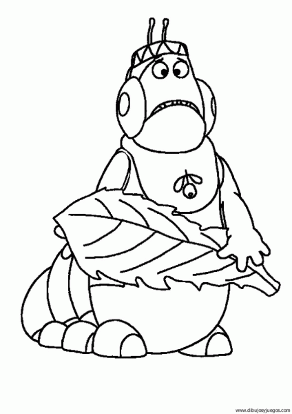 oruga | Dibujos y juegos, para pintar y colorear