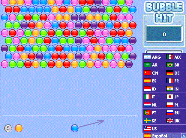 os! descargar juegos gratis: Bubble Hit juego online flash gratis ...