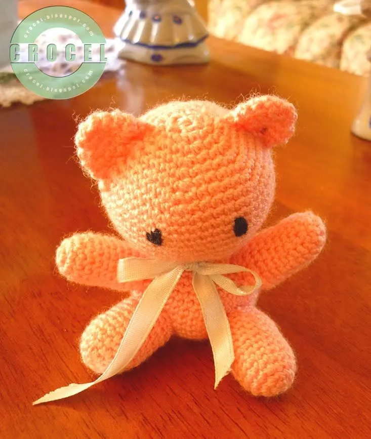 Osito Amigurumi | Crocel - Calor hecho a mano.