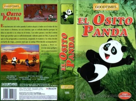  OSITO PANDA (ANIME. ANIMACION. DIBUJOS ANIMADOS) (Cine en VHS- Anime ...