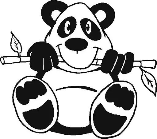 Hacer un osito panda EN DIBUJOS ANIMADOS - Imagui